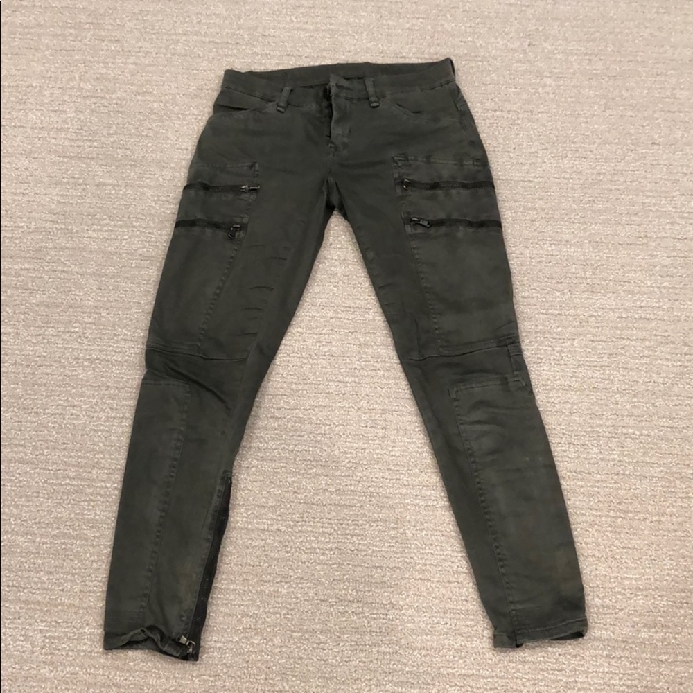 Green jeans